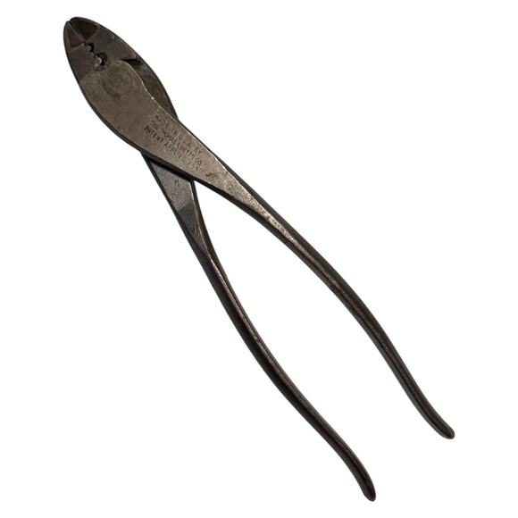 VTG Thomas Betts USA T&B Sta-Kon LUG Crimper WT-111 Pliers Electrical Hand Tool - Picture 2 of 9